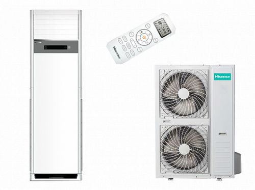 Колонный кондиционер Hisense AUF-24ER4SCPA/AUW-24H4SB фото 2