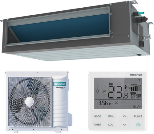 Канальный кондиционер Hisense AUD-36UX4REH8/AUW-36U4RK7